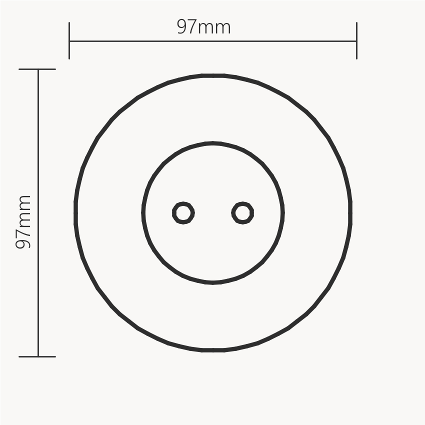 Vectis Round  EU socket