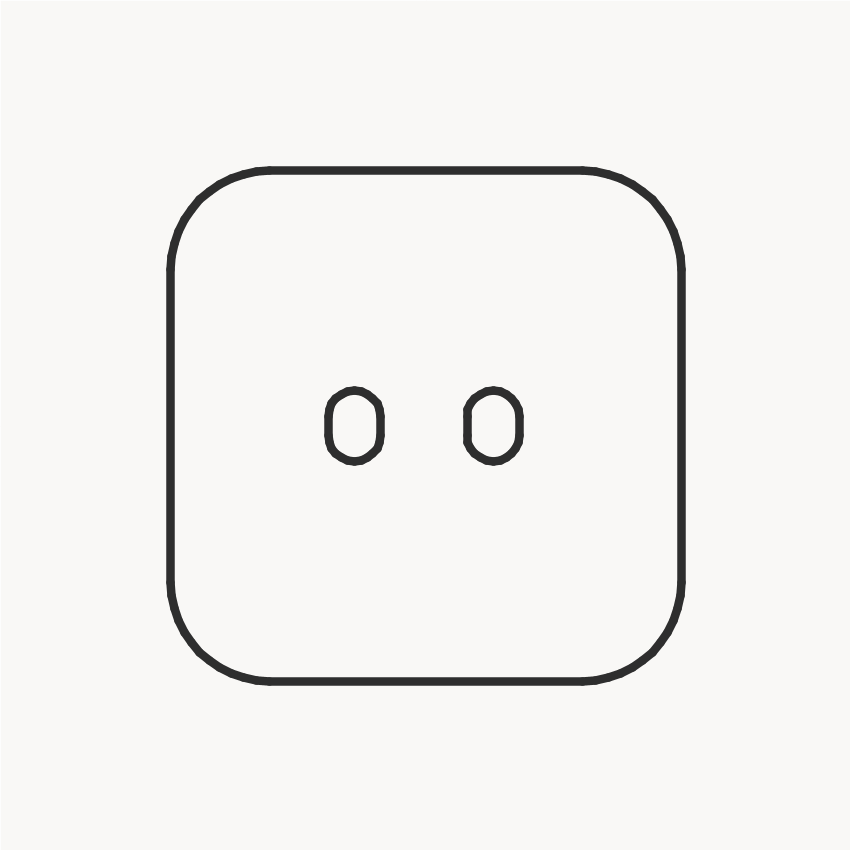 Vectis Cube  Întrerupător dublu